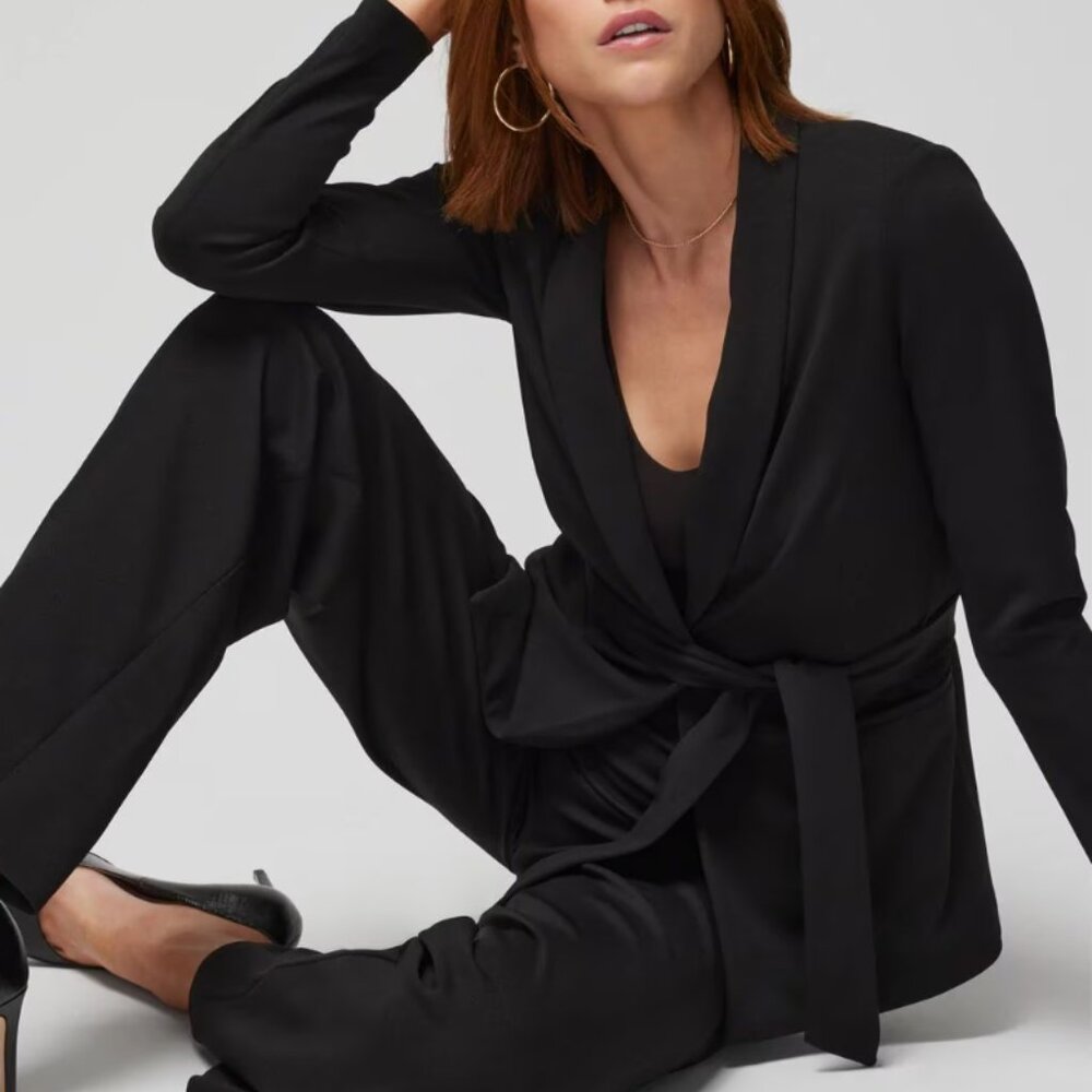 WHBM Slip On Blazer Sz 10, Black, NWT